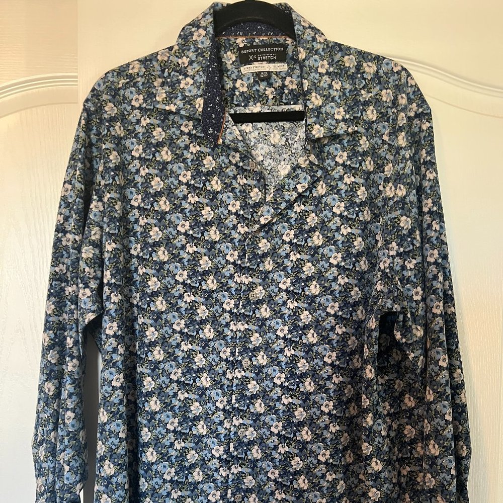 XL Slim Fit Mens Dress Shirt